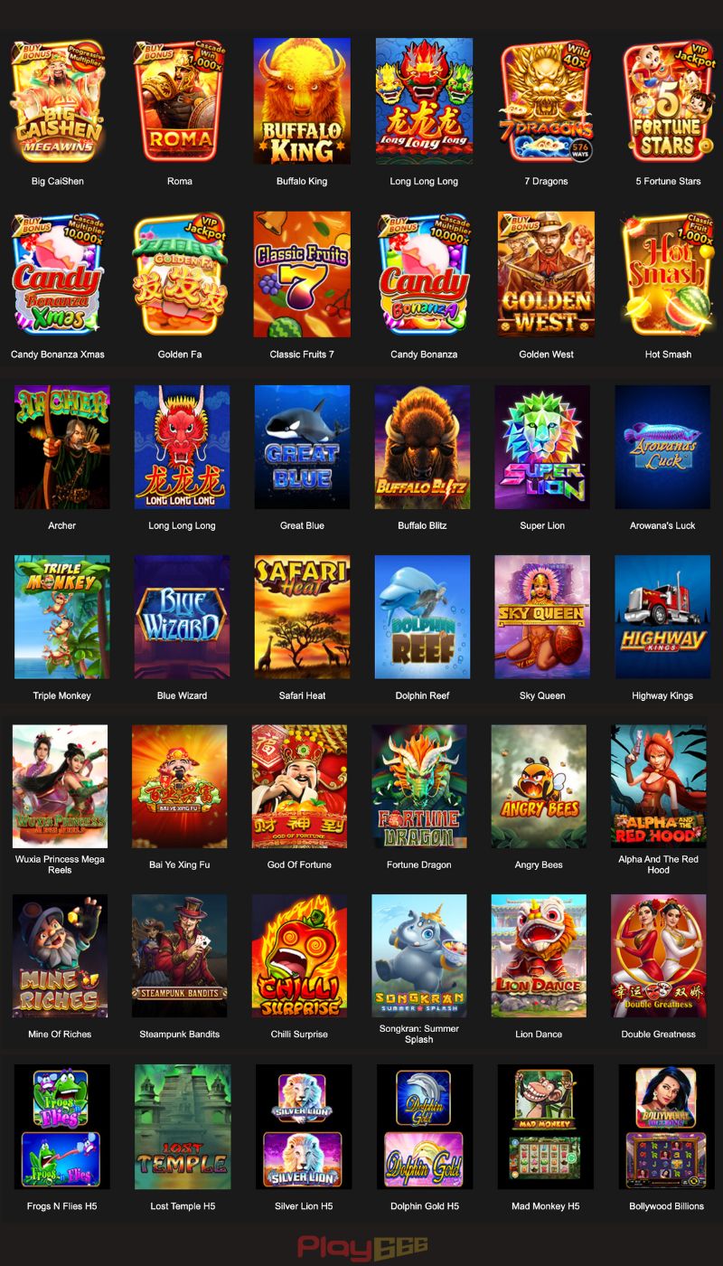 play666 slot casino games